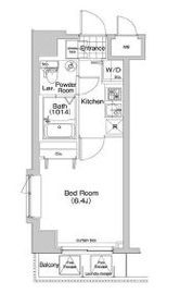 コンフォリア木場公園 201 間取り図