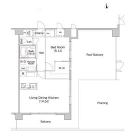 コンフォリア赤羽岩淵 806 間取り図