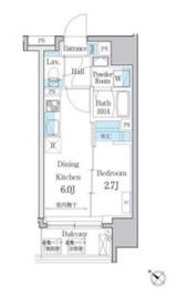 デュオメゾン文京白山 602 間取り図