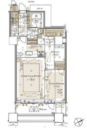 三田ガーデンヒルズ WEST HILL 3階 間取り図