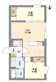 ウェルスクエア中野坂上 203 間取り図
