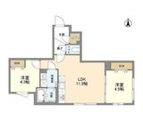 ウェルスクエア中野坂上 302 間取り図