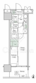 ブルックサイドレジデンス木場 221 間取り図