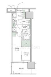 ブルックサイドレジデンス木場 214 間取り図