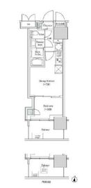 ブルックサイドレジデンス木場 220 間取り図