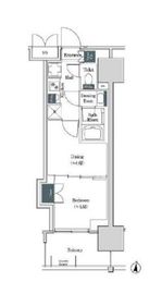 ブルックサイドレジデンス木場 204 間取り図