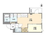 ウェルスクエア新高円寺 301 間取り図