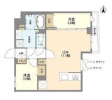 ウェルスクエア新高円寺 102 間取り図