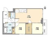 ウェルスクエア新高円寺 304 間取り図