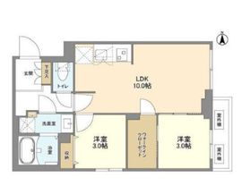 ウェルスクエア新高円寺 304 間取り図