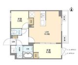 ウェルスクエア新高円寺 103 間取り図