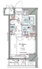 コンシェリア横濱関内 8階 間取り図
