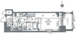 ZOOM四谷左門町 7階 間取り図