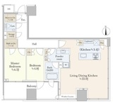 パークコートザ・三番町ハウス 15階 間取り図
