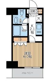 City Lux Tobe 609 間取り図