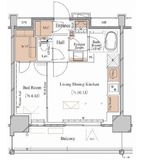 ブランシエスタ木場 209 間取り図