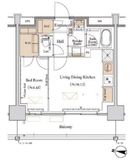 ブランシエスタ木場 206 間取り図