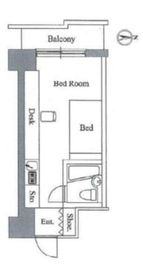 アレックス日乃本 1012 間取り図
