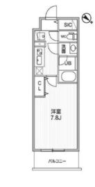 コンフォリア・リヴ志村三丁目 405 間取り図