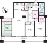 晴海ビュータワー（晴海アイランドトリトンスクエアビュータワー） 44階 間取り図