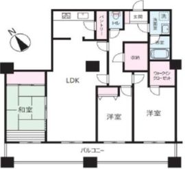 晴海ビュータワー（晴海アイランドトリトンスクエアビュータワー） 44階 間取り図