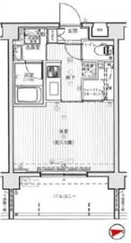 プレールドゥーク新宿御苑Ⅱ 6階 間取り図
