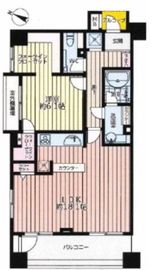 グローリオ桜木町音楽通り 7階 間取り図