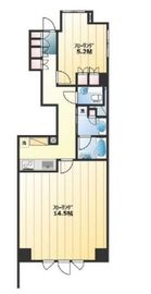 H-スクエア吉祥寺南町 地下1階 間取り図