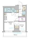 ブリリアイスト池尻大橋 228 間取り図
