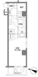 カスタリア大塚2 203 間取り図
