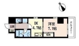 オーキッドレジデンス板橋 1401 間取り図
