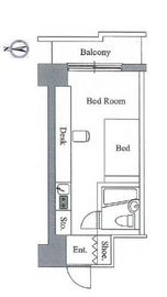 アレックス日乃本 702 間取り図