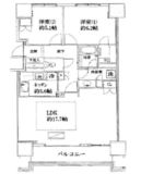 アイマークス横浜桜木町 19階 間取り図