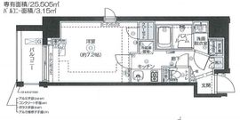 ZOOM西新宿 4階 間取り図