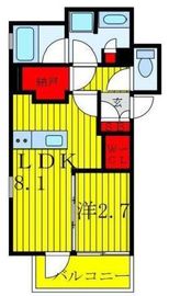 リビオレゾン王子 5階 間取り図