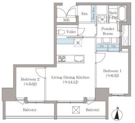 T-PLACE 北斎 St. 802 間取り図