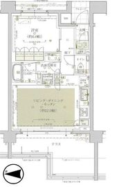 アトラス中野南台 1階 間取り図