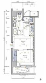 シーフォルム森下 3階 間取り図