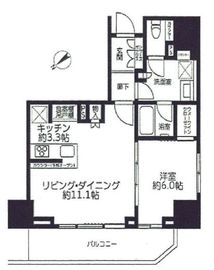 ザ・パークハウス麹町レジデンス 11階 間取り図