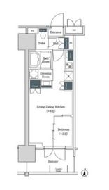 ブルックサイドレジデンス木場 310 間取り図