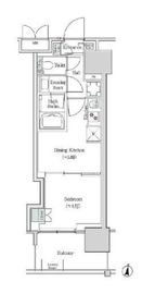 ブルックサイドレジデンス木場 315 間取り図