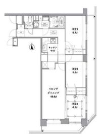 アプリーレ日吉本町 602 間取り図