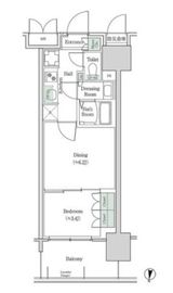 ブルックサイドレジデンス木場 331 間取り図