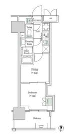 ブルックサイドレジデンス木場 336 間取り図