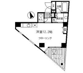 北参道スタイル 402 間取り図