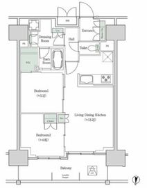 ブルックサイドレジデンス木場 1415 間取り図