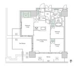 ブルックサイドレジデンス木場 823 間取り図