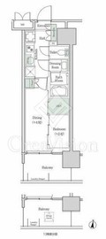 ブルックサイドレジデンス木場 917 間取り図