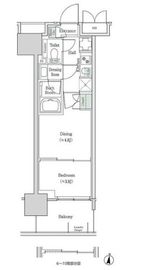 ブルックサイドレジデンス木場 920 間取り図
