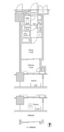 ブルックサイドレジデンス木場 926 間取り図